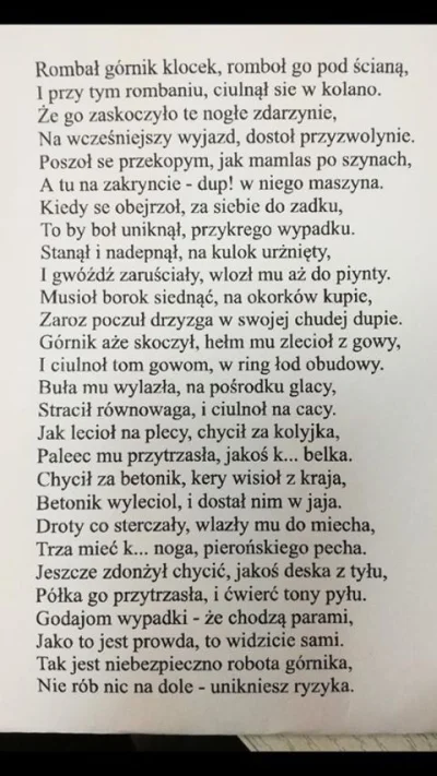 Nanuno - Tylko dla Mirków i Mirabelek z Krainy Węglem Płynącej, bo reszta goroli nie ...