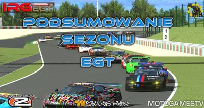 IRG-WORLD - Kilka dni po ostatnim wyścigu serii EGT na platformie #rFactor2 czas na p...