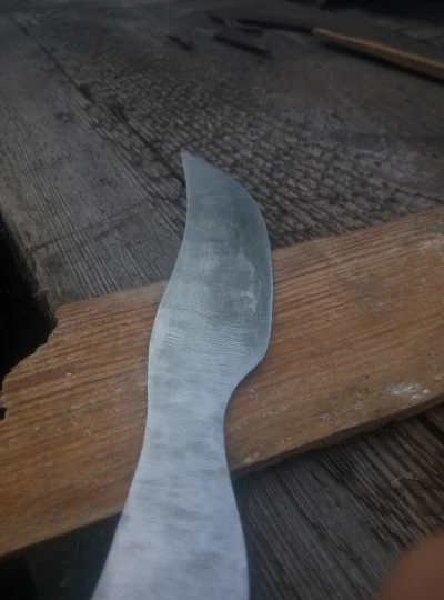 n.....y - Panowie z #knifemaking, robię właśnie pierwszy w życiu, kompletnie amatorsk...