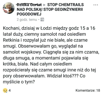 a.....o - #takaprawda #chemtrails #foliarze #heheszki ##!$%@? 

Zaczęło się.