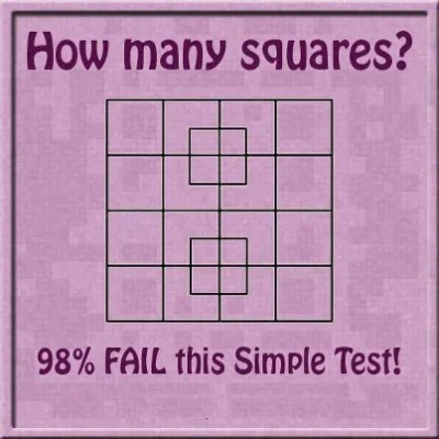 tomek860827 - Ile widzisz kwadratów?



SPOILER
SPOILER


#zgadywanka #zagadka #zagad...