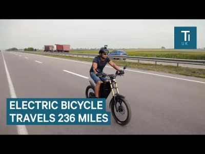 starnak - This E-Bike can travel 236 miles on a single charge