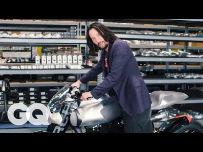 w.....a - Keanu Reeves posiada też firmę zajmująca się budowaniem customowych motocyk...