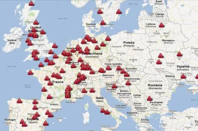 Norwag93 - @maciek-rudol: Przypadkiem się pokrywają z mapą elektrowni atomowej