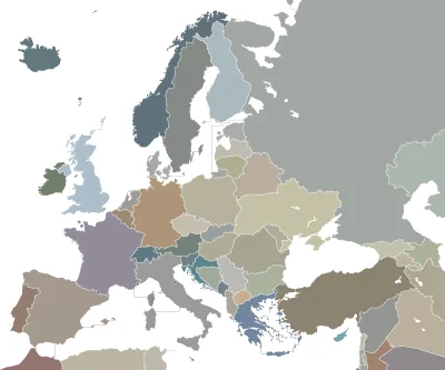 T.....X - @klocus: Aż za pomocą strony #8 sobie pomalowałem mapę Europy, tak for fun: