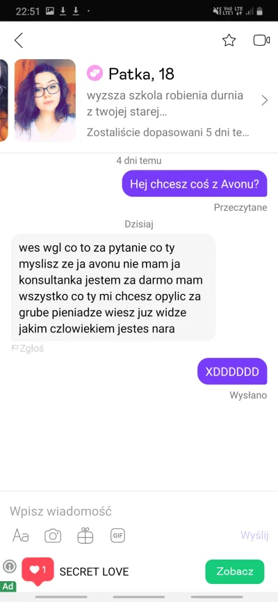 CptWonski - No co tam Mireczki, chcecie cos z Avonu?

#p0lka #tinder #badoo #hehesz...