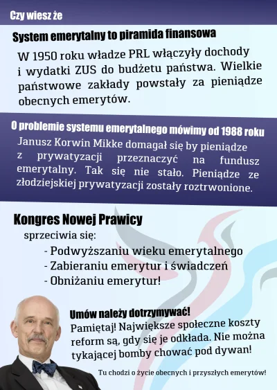 kunajk - #jkm #korwin #knp #polityka #zus #emerytury