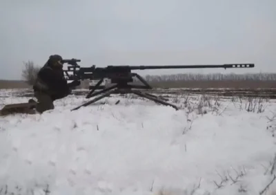 yosemitesam - #rosja #ukraina #donbaswar #militaryboners #snajper 
23 mm karabin sna...