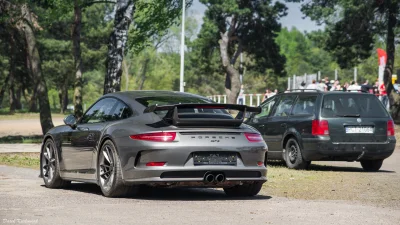 kuraku - Król prestiżu i wyrafinowany samochód sportowy. Nowemu 911 GT3 też nie można...