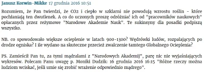 mateusz-wielgosz-777 - Janusz Korwin-Mikke kontra klimat i CO2
#nauka #polityka #glo...
