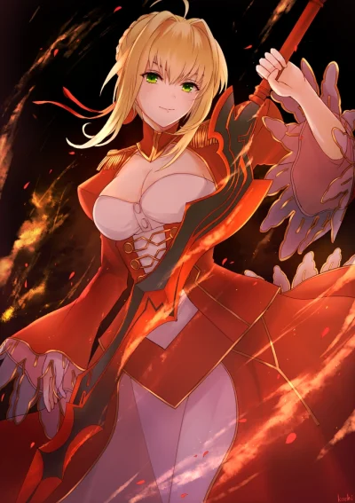 Sentox - #randomanimeshit #fate #fateextra #saber #redsaber #girlsandsword # 
@Evil_...