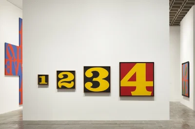 c.....t - #sztuka #sztukagownoburzy #malarstwo

Robert Indiana, Exploding numbers, 19...