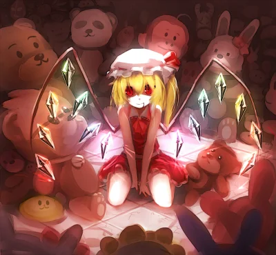 z.....s - #randomanimeshit #touhou #flandrescarlet ♥ #redeyesalert #loli #lolizeliego...