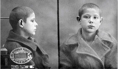 yosemitesam - ZSRR, 13 letni Misza Szamonin, rozstrzelany w 1937 za kradzież dwóch bu...