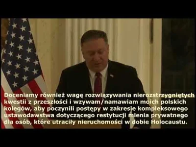 MrPerfetc - @przeciwko78: 
1. O czym mówił Pompeo 14 lutego tego roku w Warszawie?
 ...