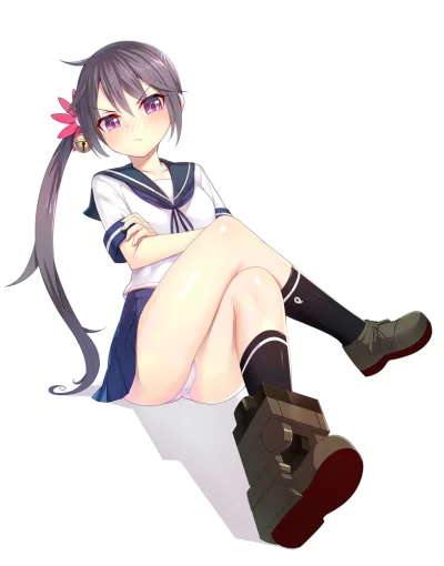 FuzzyWuzzy_ - #randomanimeshit #kantaicollection #kancolle #akebono #schoolgirl #purp...