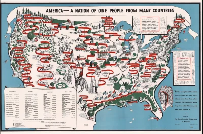 darosoldier - Różnorodność amerykańskiego społeczeństwa - mapa z 1940 roku

#historia...