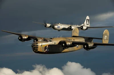 CanisLupusLupus - #aircraftboners #b24 #b29