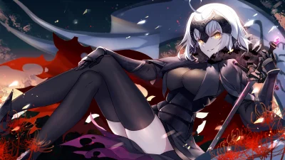 C.....8 - #randomanimeshit #fate #fategrandorder #jeannealter #zakolanowkianime #girl...