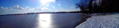 adzik7 - Sobotni spacer po wałach zapory na Chechle ( ͡° ͜ʖ ͡°)

#zima #chrzanow #s...