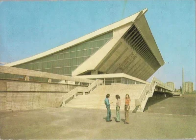 blend - Hala sportowa ,,Oliwia'', Gdańsk 1971

#architektura #modernizm #prl #sztuk...