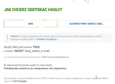 spidero - #interia #zenula 

reset hasla przez sms premium, chyba ich #!$%@?