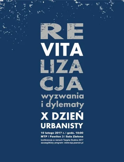 Juppi_ - X Dzień Urbanisty: „Rewitalizacja – wyzwania i dylematy” 
#poznan #rewitali...