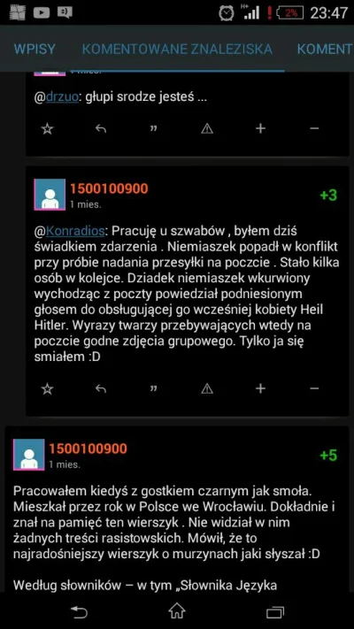 3033540 - @1500100900 ale pracujesz u niemca, taki z ciebie turbo prawak a ty zwykły ...