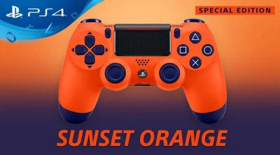 janushek - > Sunset Orange Dualshock 4 wireless controller not available to purchase ...