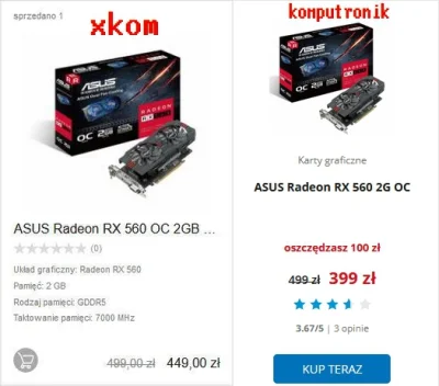 Pawci0o - Czy warto kupić w promocji ( ͡º ͜ʖ͡º) nową kartę graficzną?
ASUS Radeon RX...