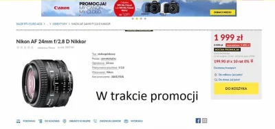 path21 - No niestety na #nikon, aż tak super promocji nie było... bez ichniej promocj...