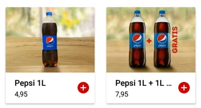 cathetus - Litr Pepsi za 4,95. Chyba że chcesz jeszcze litr gratis, to za pierwszy pł...