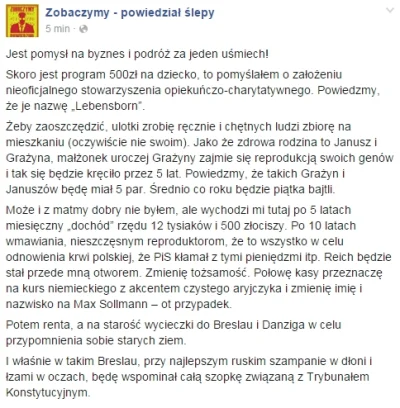 z.....y - Lebensborn sponsorowany przez PiS
#lebensborn #pis #polityka #polska #rakc...