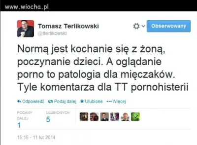 yolantarutowicz - Terlikowski jest z was dumny T W A R D Z I E L E xxxxxxD

SPOILER