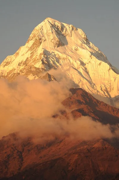 GhostxT - Zdjęcie ciekawe, ale to nie jest Mt Everest, a widok na Annapurna od połudn...