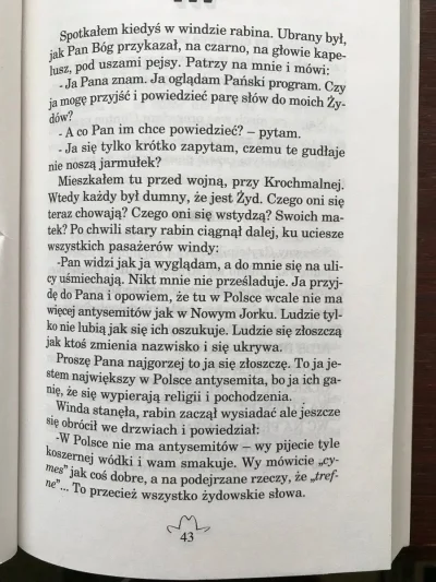 L.....s - Fragment ksiązki Cejrowskiego i rozmowa ze sp rabinem Joskowiczem
#zydzi #...