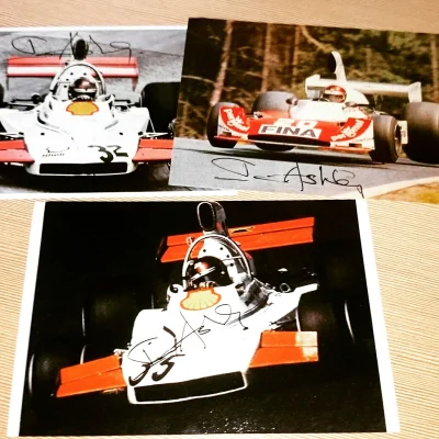 F1kruku - Dziś Ian Ashley do kolekcji :-) #autografy #F1 #F1collection