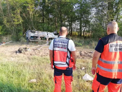 ShugabanKasar - Legnica, autostrada A4. Poranny wypadek, pięć ofiar śmiertelnych. Koń...