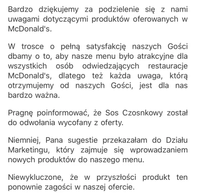 Oastry - Ktoś zna powód wycofania sosu czosnkowego? Myślałem ze to jeden z popularnie...