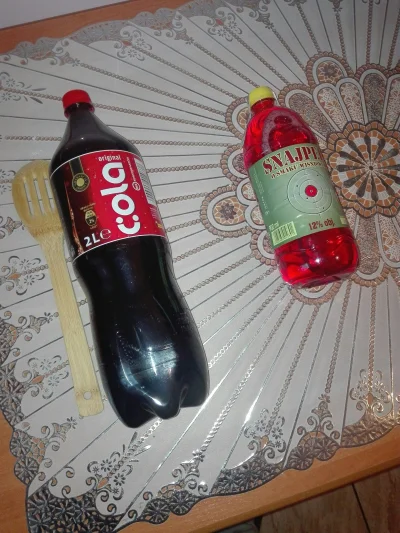 tojerally - Łycha i cola oraz kompocik , prawdziwe napoje dla koneserów takich jak ja...