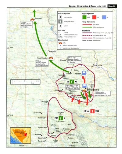 N.....2 - Swoją drogą patrzycie na tą mapkę Srebrenicy i Żepy i jesteście przekonani,...