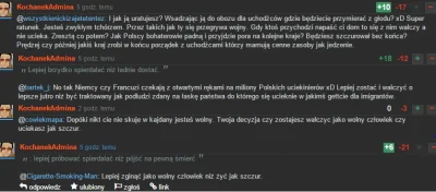 Canaretto - Ten uczuć, gdy @KochanekAdmina jest większym patriotą od wykopowych kuców...