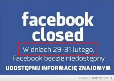 pigula88 - Informujcie znajomych.
#info #heheszki #facebook #oswiadczenie
