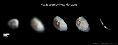 Elthiryel - Nix, księżyc Plutona, widziany przez New Horizons.

https://twitter.com...