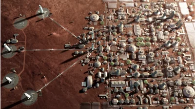 nicniezgrublem - Tak będzie wyglądała baza na Marsie.

Animacja: SpaceX Twitter

...