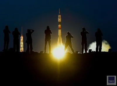 p.....m - #sojuz #rakiety #kosmosboners #rosja #bajkonur
Start Sojuza.