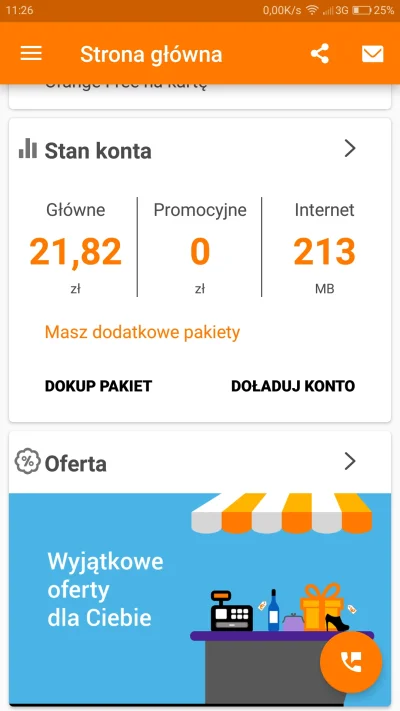 nitrospect - #orange #OrangeEkspert 
wchodze na aplikacje "Moj Orange" przez Wi-fi i...