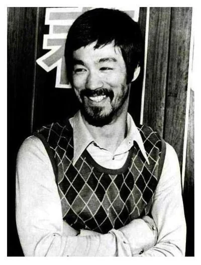 dasiekTB - Mało znane zdjęcie Bruce Lee, z czasów kiedy pracował jako programista.