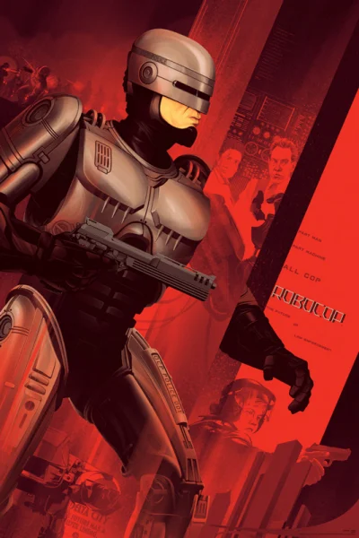 ColdMary6100 - #plakatyfilmowe #robocop by Kevin Tong