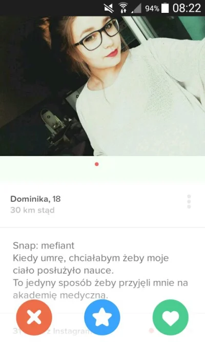 Rozpustnik - Dobra z niej śmieszka xD 

SPOILER

#tinder #logikarozowychpaskow #rozow...